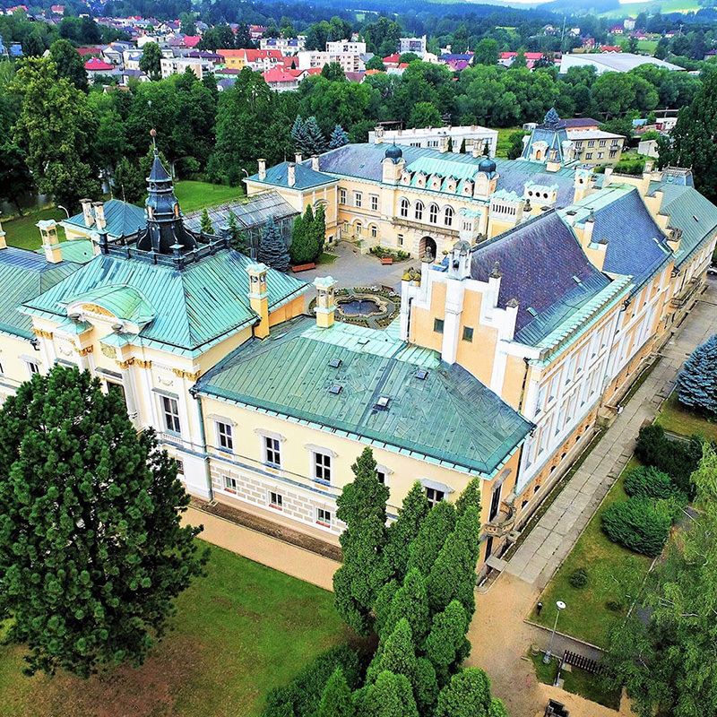 Rekonstrukce skleněné oranžérie na zámku Světlá nad Sázavou